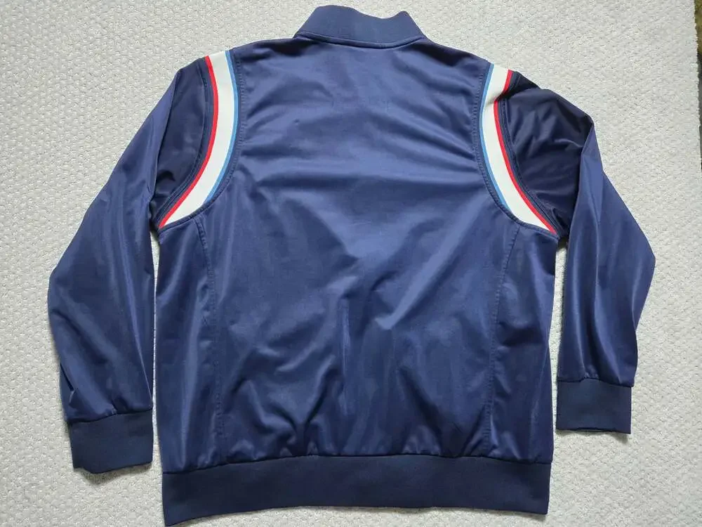 Fila Sport Navy Blue Track Jacket with Italian Shield Logo